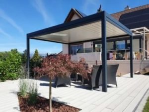 pergola avec spots