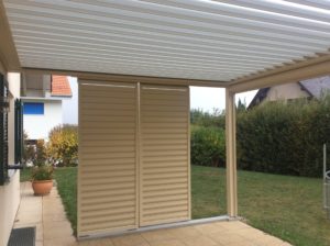 pergola avec brise vue