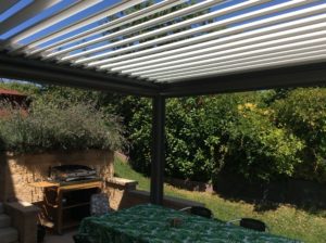 pergola avec lames orientables Vaud