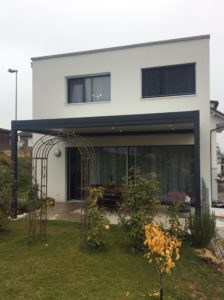 pergola et éclairage Fribourg